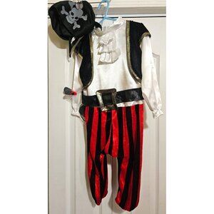 inCharacter Baby Pirate Costume 18-24 M Little Buccaneer Halloween Toddler Party